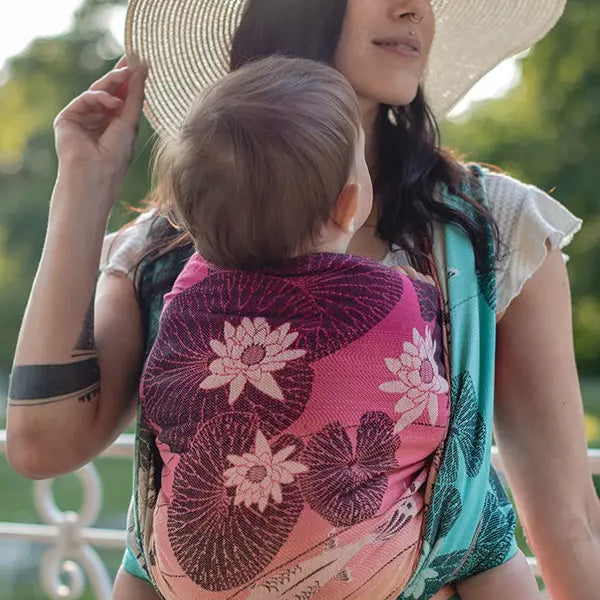 Koi Macaron Woven Wrap by Oscha Oscha