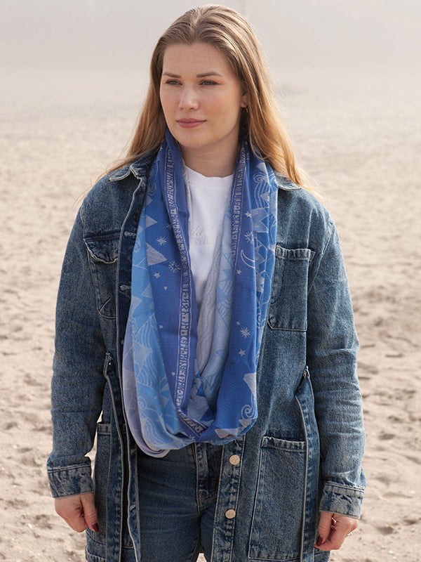 Misty Mountains™ Aduial Infinity Loop Scarf by Oscha Oscha