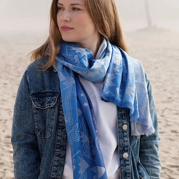 Misty Mountains Aduial Scarf by Oscha Oscha