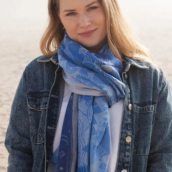 Misty Mountains Aduial Scarf by Oscha Oscha
