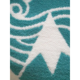 Misty Mountains™ Moonlit Brushed Cotton Blanket by Oscha Oscha