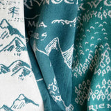 Realm of Middle-earth Moonlit Brushed Cotton Throw by Oscha Oscha