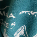 Realm of Middle-earth Moonlit Brushed Cotton Throw by Oscha Oscha