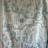 Realm of Middle-earth Moonlit Brushed Cotton Throw by Oscha Oscha