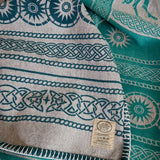 Rohan Entwash Brushed Cotton Throw by Oscha Oscha