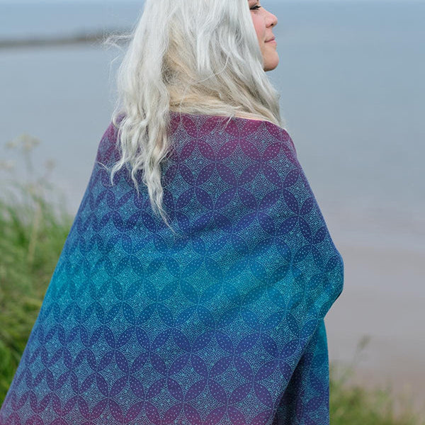 Starry Night Brew Shawl by Oscha Oscha
