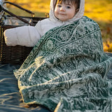 Treebeard Don't be Hasty Lightweight Baby Blanket by Oscha Oscha