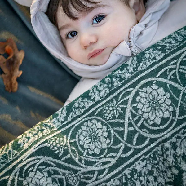 Treebeard Don't be Hasty Lightweight Baby Blanket by Oscha Oscha