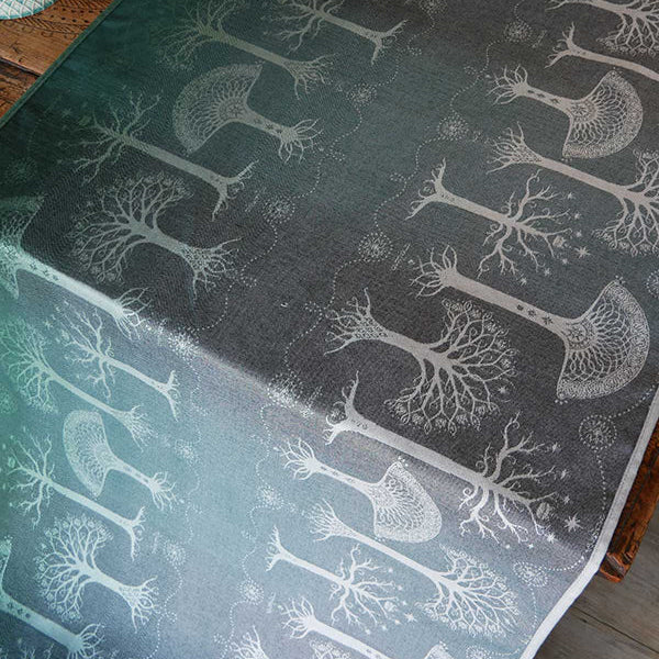 Trees of Gondor™ Through the Mist Woven Wrap by Oscha Oscha