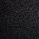 Peacock's Tail Pitch Black Woven Wrap by LennyLamb LennyLamb