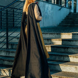 Peacock's Tail Pitch Black Woven Wrap by LennyLamb LennyLamb