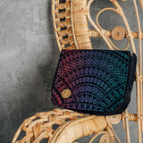Peacock's Tail Black Opal 2 in 1 City Bag by LennyLamb LennyLamb