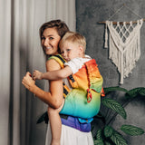 Rainbow Baby LennyPreschool Carrier by LennyLamb LennyLamb