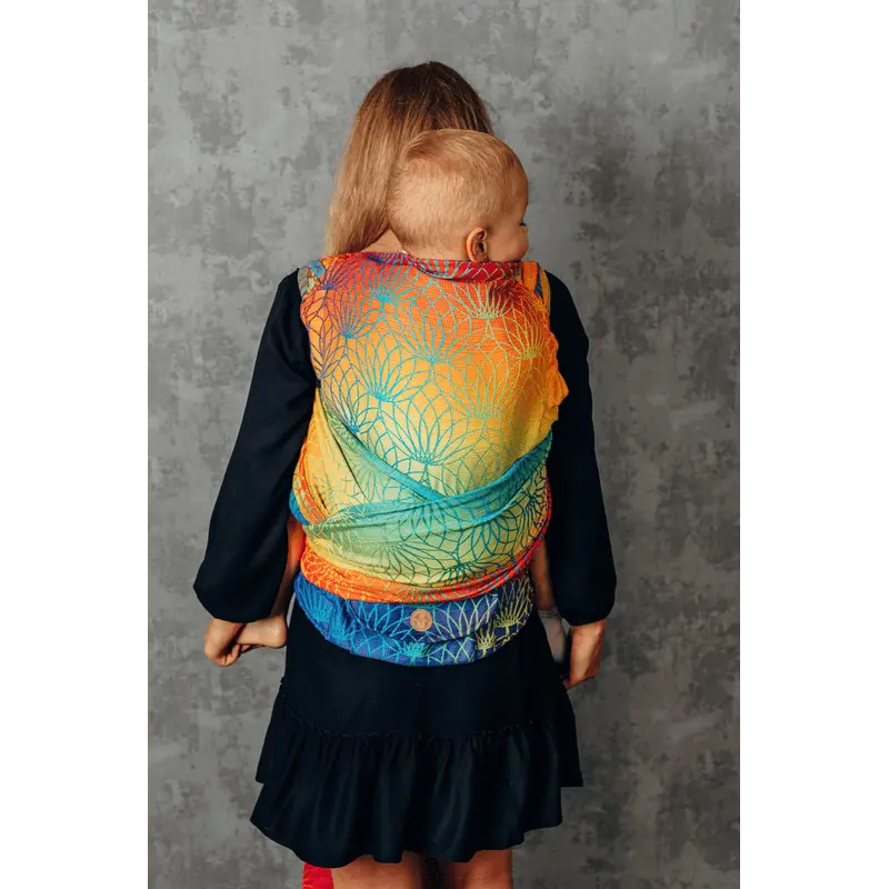 Rainbow Lotus Preschool LennyHybrid Half Buckle by LennyLamb LennyLamb