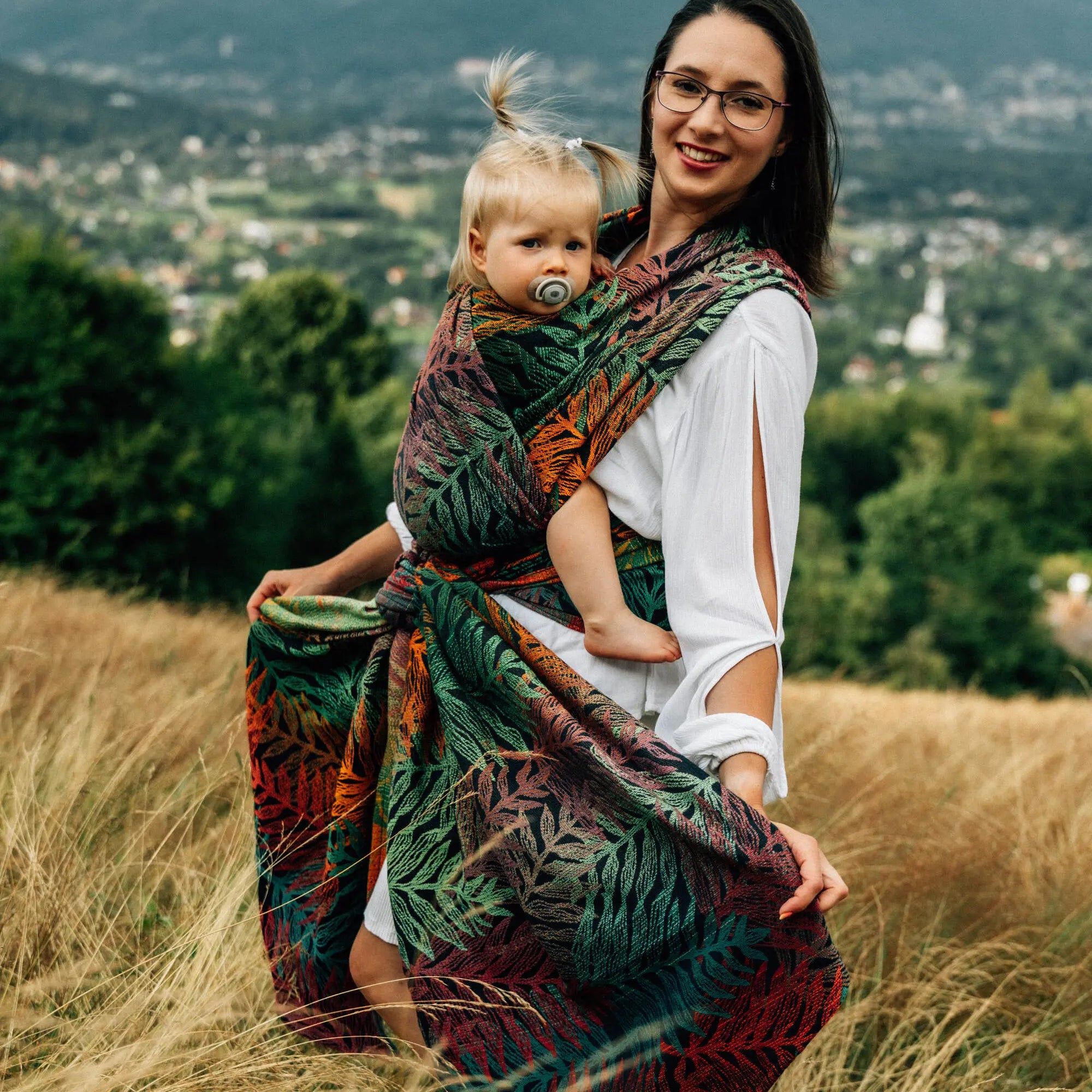 Rainforest Diverse Woven Wrap by LennyLamb LennyLamb