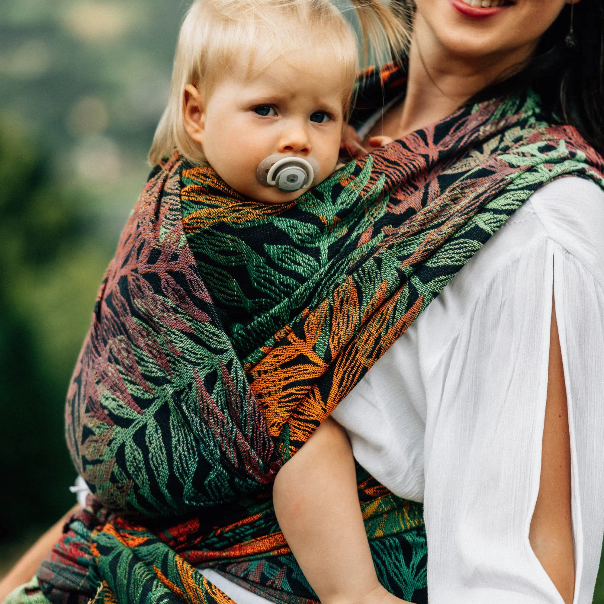 Rainforest Diverse Woven Wrap by LennyLamb LennyLamb