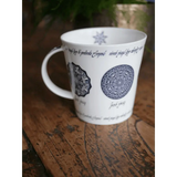 Rings of Power™ Indigo Mug by Oscha Oscha
