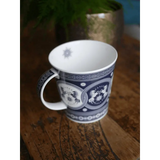 Rohan™ Indigo Mug by Oscha Oscha