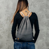 Ombre Grey Sackpack by LennyLamb LennyLamb