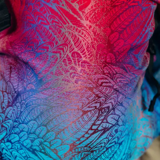 Wild Soul Blaze Toddler Wrap-Tai by Lennylamb LennyLamb