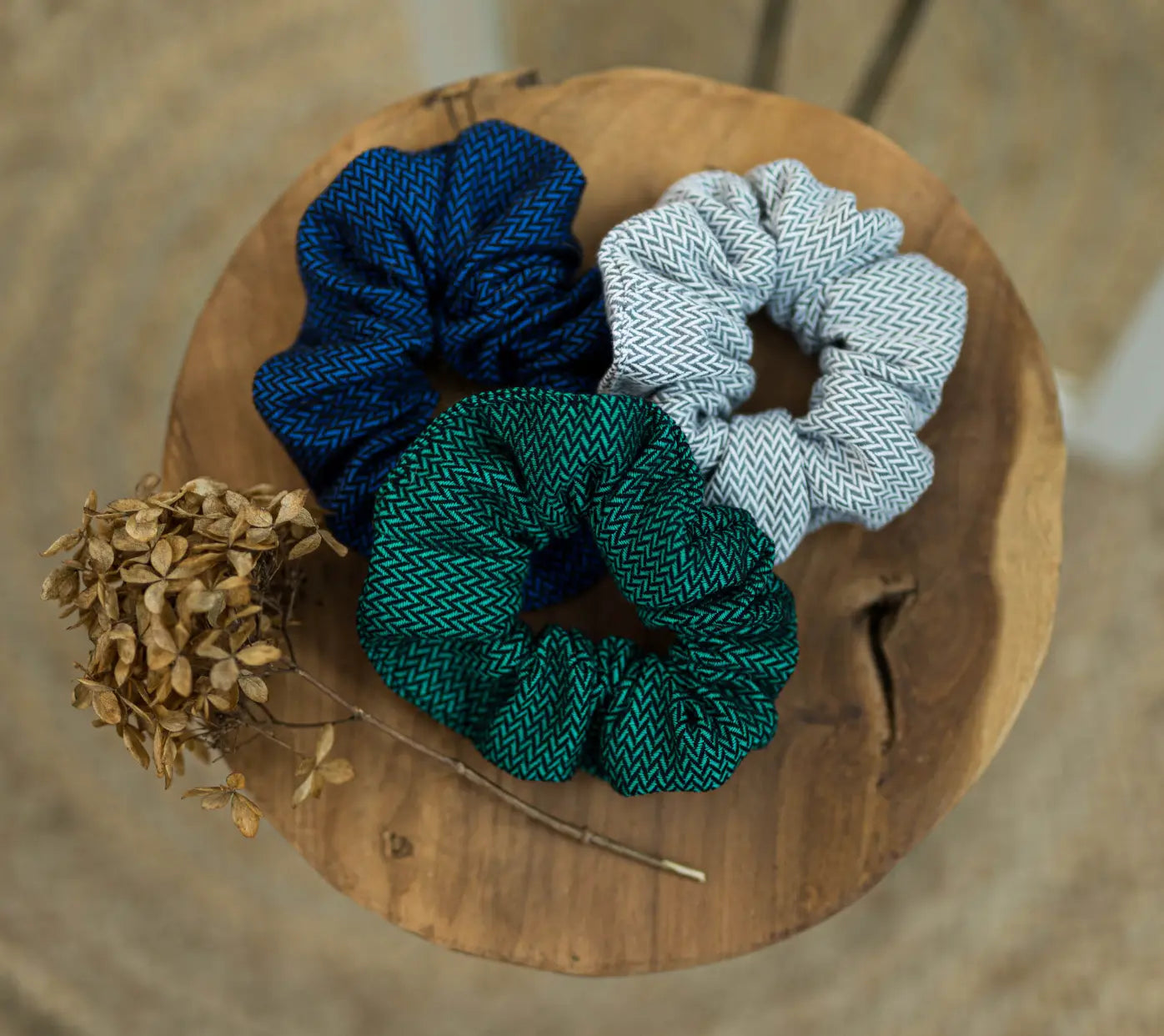 Scrunchies Set of 3 by LennyLamb LennyLamb