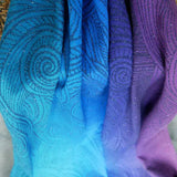 Sea Salt On Stream or Stone Woven Wrap by Oscha Oscha