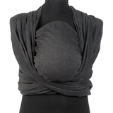 Simple Black Woven Wrap by Girasol Girasol