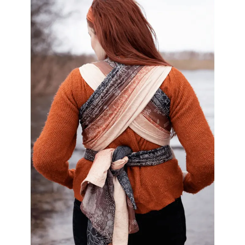 Succulents Desert Bloom Woven Wrap by Oscha Oscha