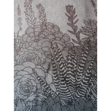 Succulents Desert Bloom Woven Wrap by Oscha Oscha