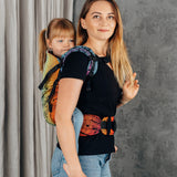 Symphony Rainbow Dark LennyPreschool Carrier by LennyLamb LennyLamb