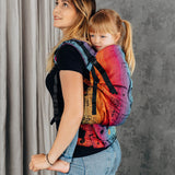 Symphony Rainbow Dark LennyPreschool Carrier by LennyLamb LennyLamb