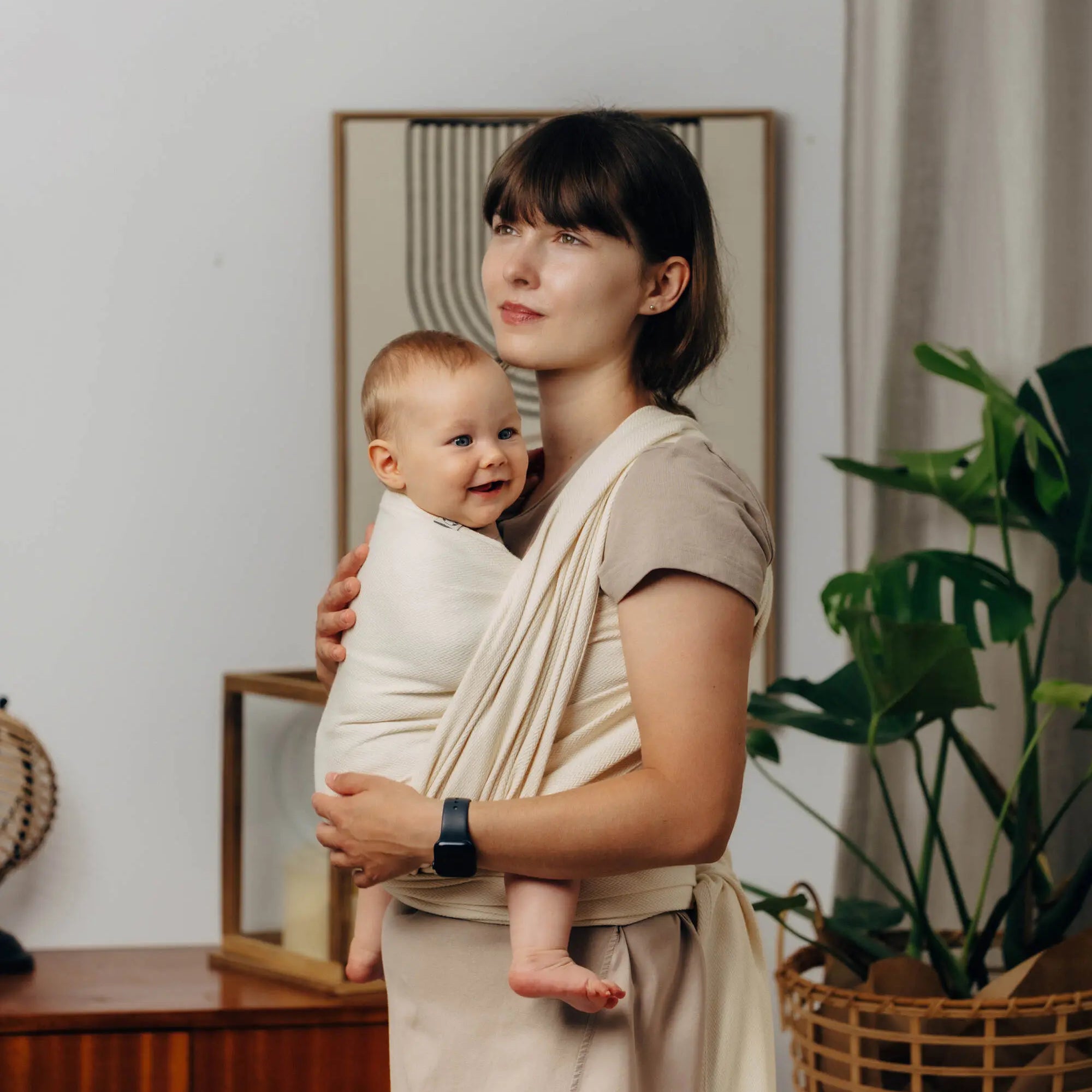 Herringbone Luce Woven Wrap by LennyLamb LennyLamb