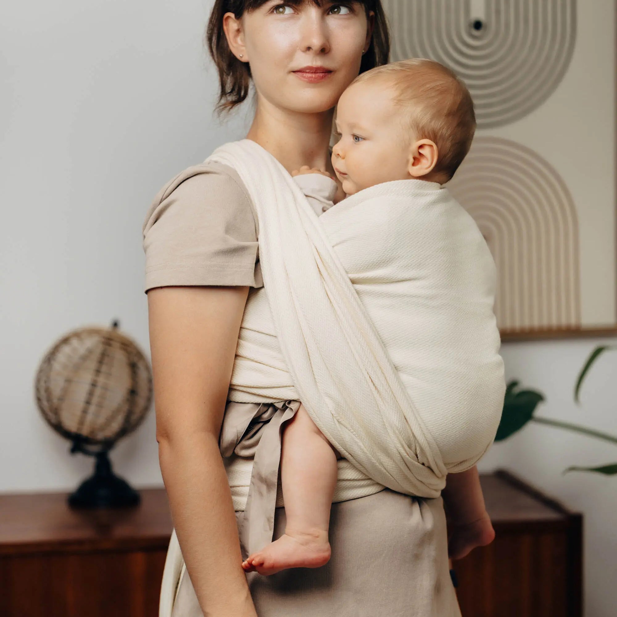 Herringbone Luce Woven Wrap by LennyLamb LennyLamb