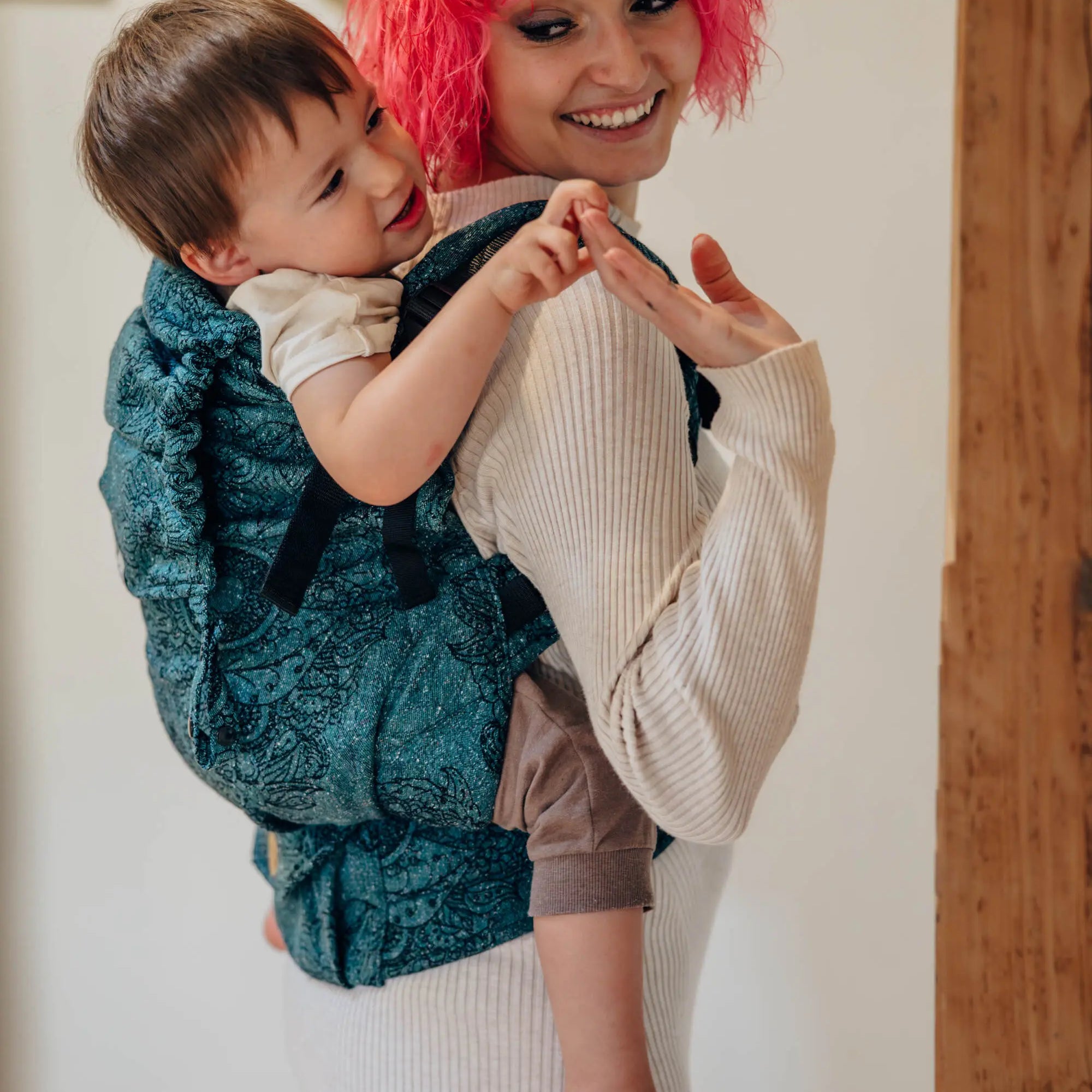 Wild Wine Ivy LennyPreschool Carrier by LennyLamb LennyLamb