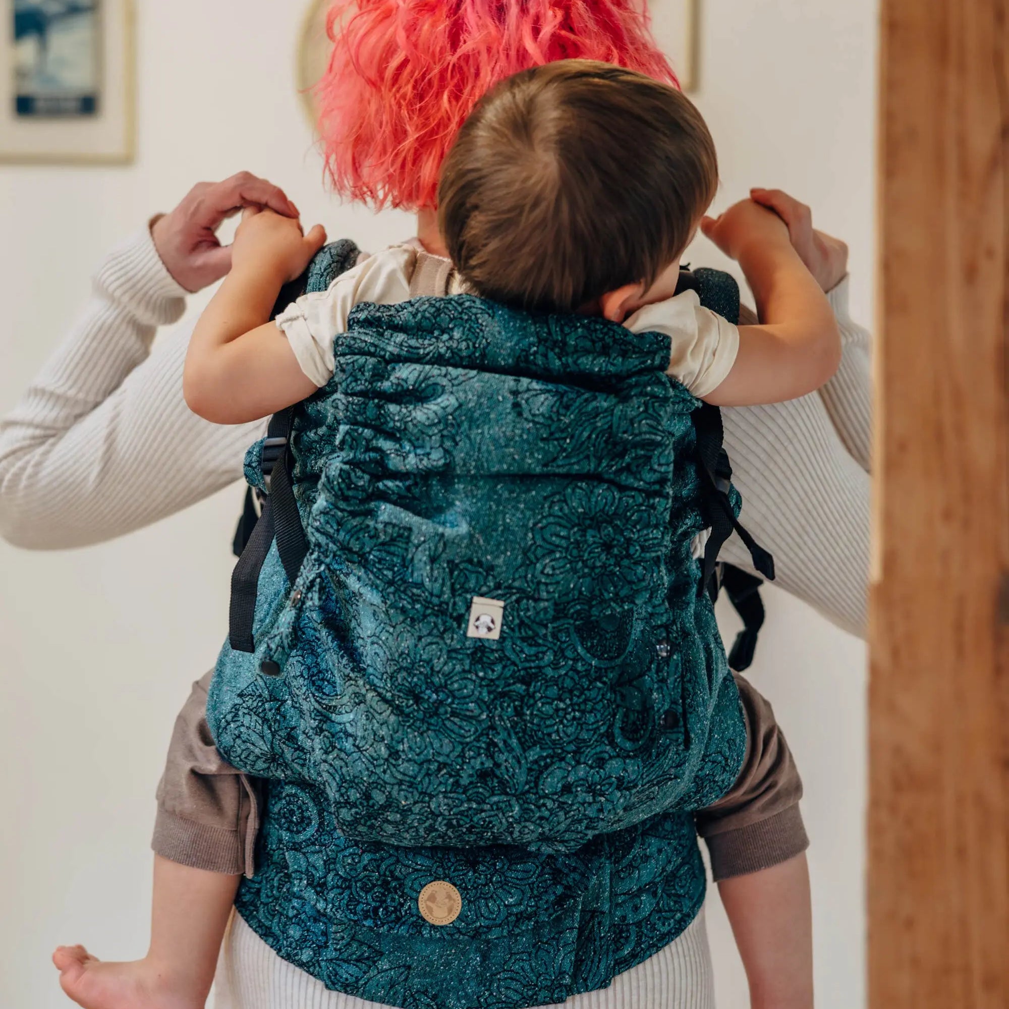 Wild Wine Ivy LennyPreschool Carrier by LennyLamb LennyLamb