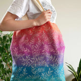 Willow Esprit Jacquard Tote Bag by Oscha Oscha