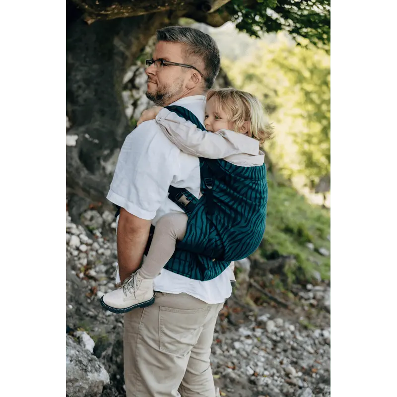 Zebra Savanna LennyPreschool Carrier by Lennylamb LennyLamb