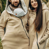 Babywearing Hoodie Jurassic Park Ice Desert by LennyLamb LennyLamb