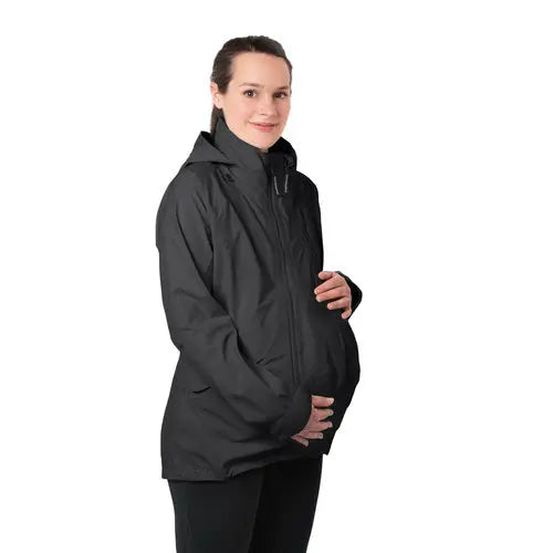 Mamalila Explorer Black Maternity and Babywearing Jacket Mamalila