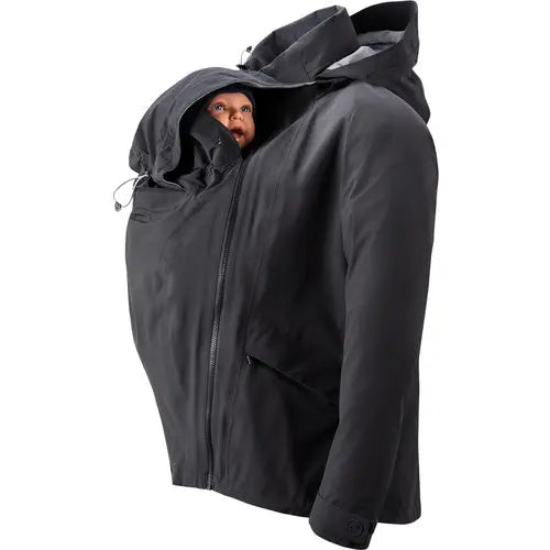 Mamalila Explorer Black Babywearing Jacket for Men Mamalila