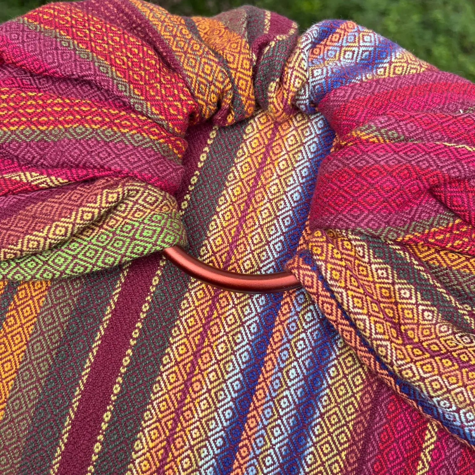 Tierra red Ring Sling by Girasol Girasol