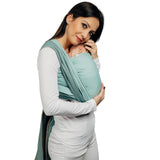 Herringbone Mint Woven Wrap by LennyLamb LennyLamb