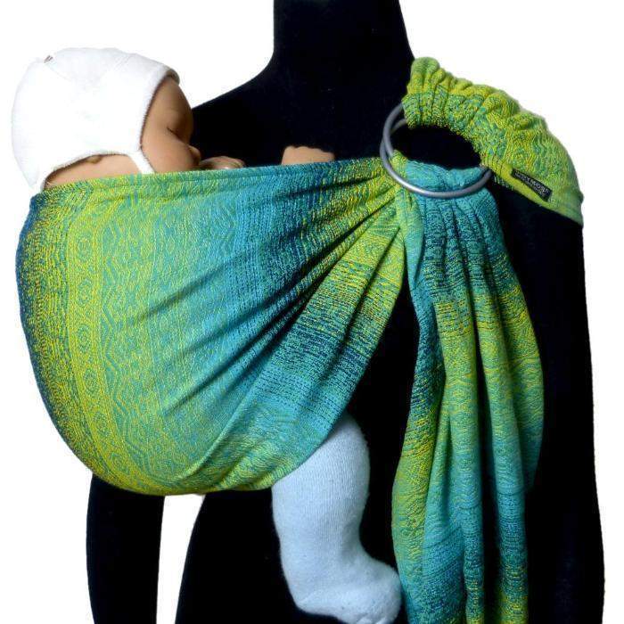 Ada Malachite DidySling by Didymos-Ring Sling-Didymos-canada and usa-Little Zen One-1