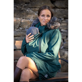 Angel Wings Babywearing Softshell Coat Green-Babywearing Outerwear-Angel Wings-canada and usa-Little Zen One-6