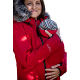 Angel Wings Babywearing Softshell Coat Red-Babywearing Outerwear-Angel Wings-canada and usa-Little Zen One-3