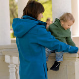 Angel Wings Babywearing Softshell Jacket Teal Blue-Babywearing Outerwear-Angel Wings-canada and usa-Little Zen One-3