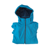 Angel Wings Babywearing Softshell Jacket Teal Blue-Babywearing Outerwear-Angel Wings-canada and usa-Little Zen One-5
