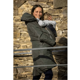 Angel Wings Babywearing Winter Coat Khaki-Babywearing Outerwear-Angel Wings-canada and usa-Little Zen One-4