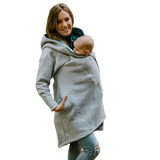 Babywearing Hoodie Peacocks Tail Fantasy by LennyLamb-Babywearing Outerwear-LennyLamb-canada and usa-Little Zen One-2