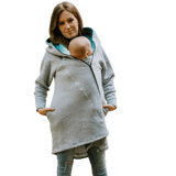 Babywearing Hoodie Peacocks Tail Fantasy by LennyLamb-Babywearing Outerwear-LennyLamb-canada and usa-Little Zen One-1